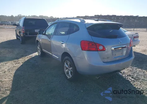 2011 Nissan Rogue Sv z USA, uszkodzony, nr VIN JN8AS5MT3BW157901
